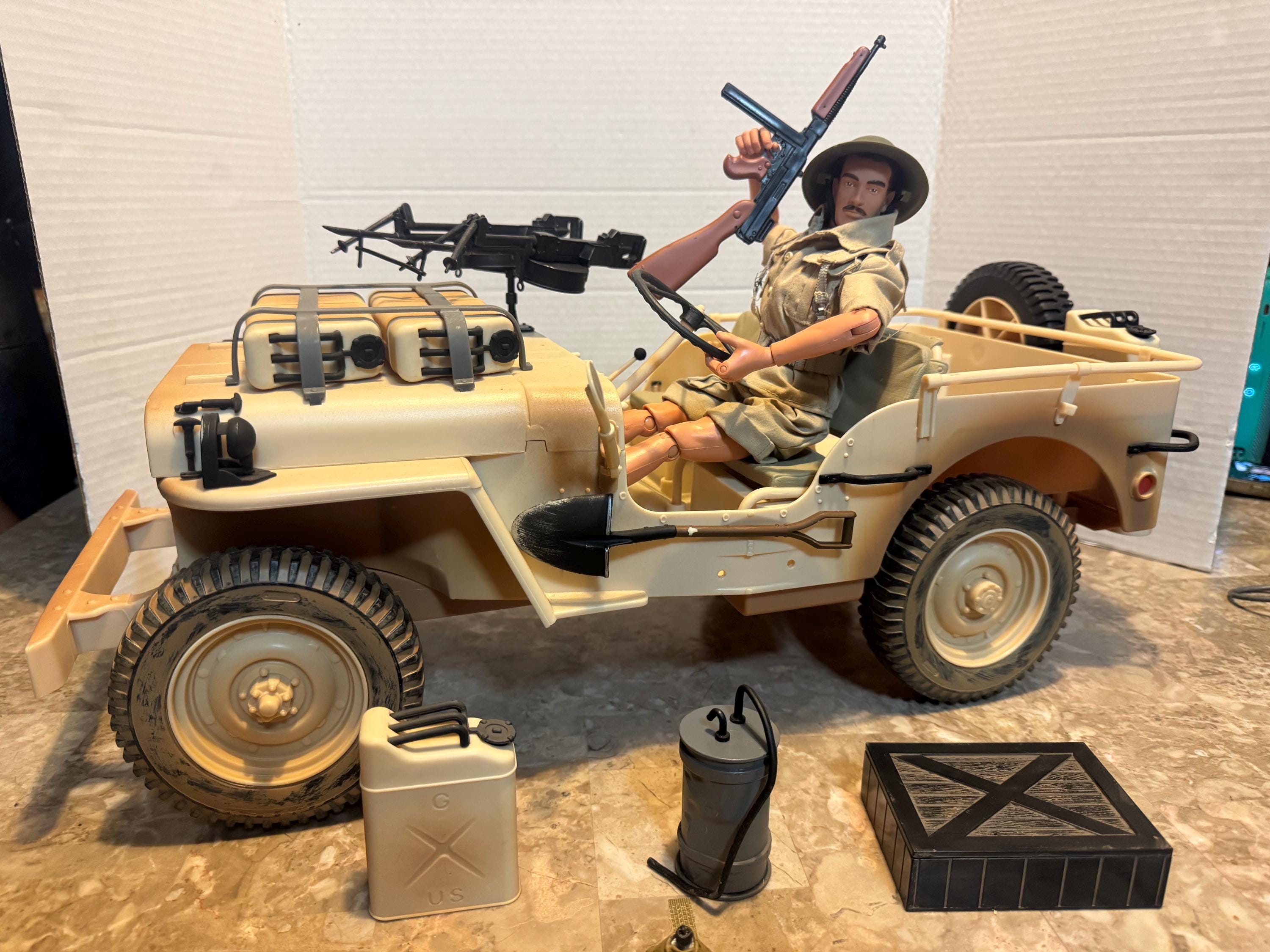 Vintage Gi Joe Jeep - Etsy