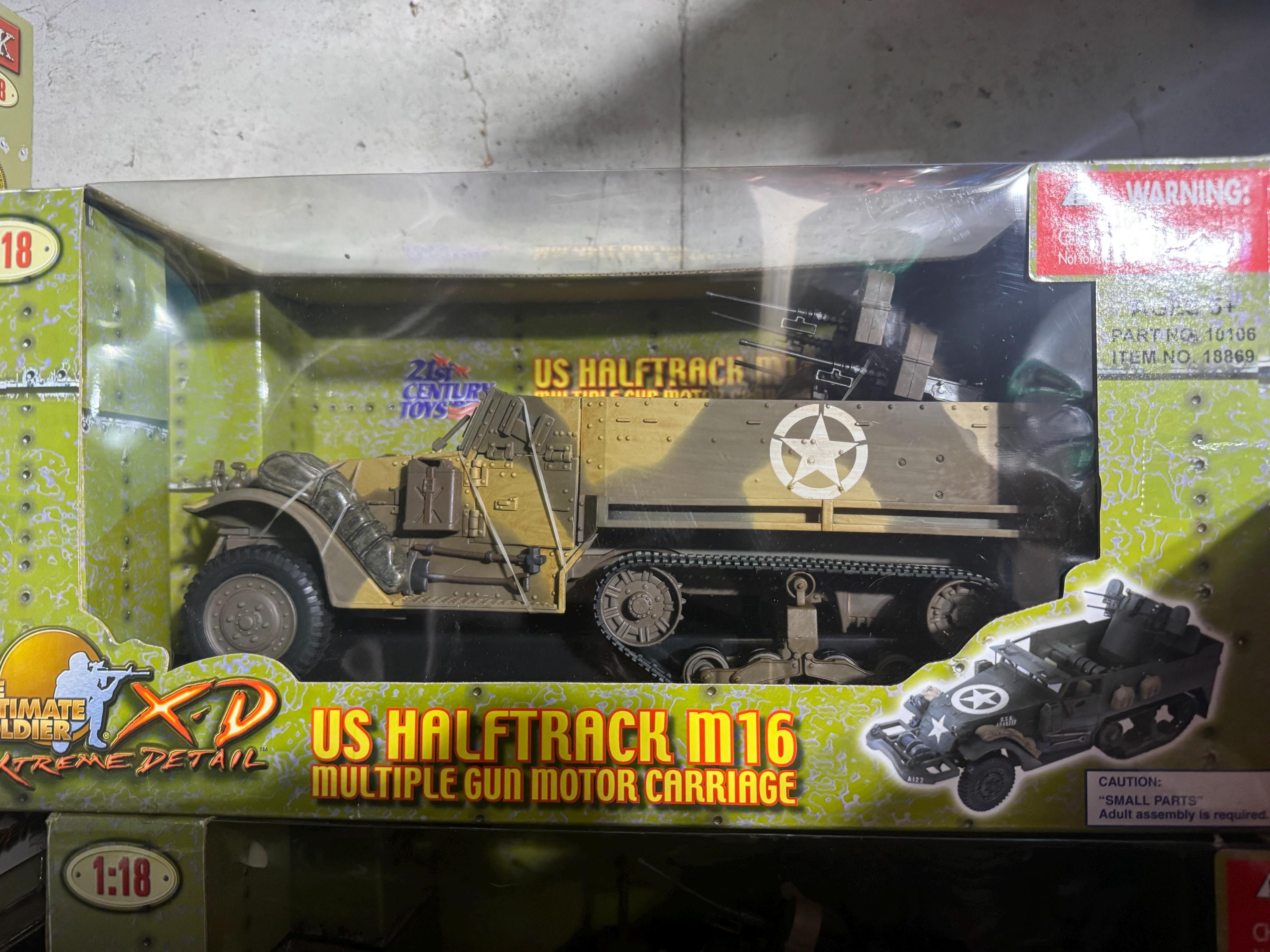 21st Century Toys Ultimate Soldier Xtreme Detail M3A3 Halftrack 1