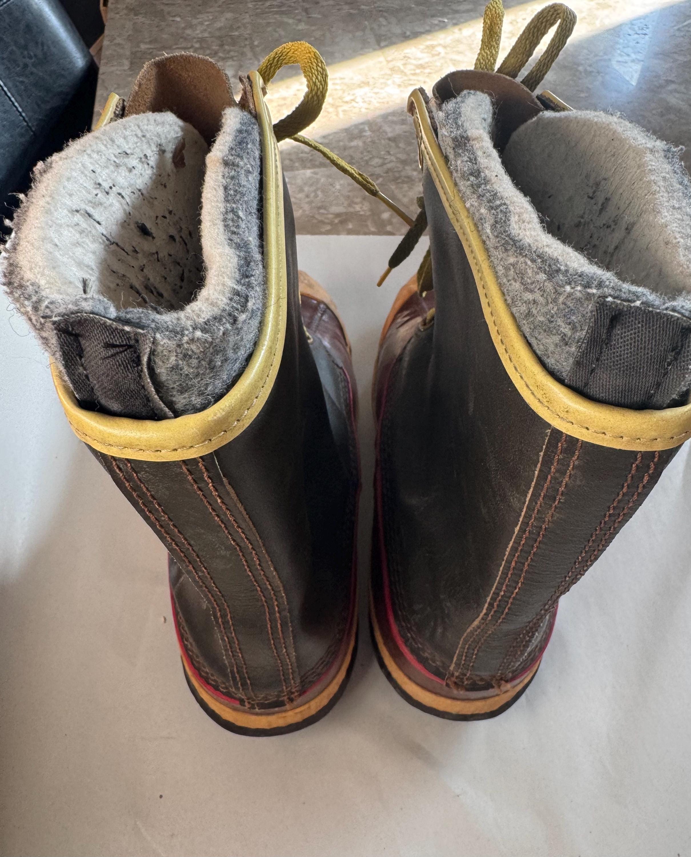 Vtg Sorel Sentry Insulated Steel Toe Work Boots Mens Sz 8 Made in Canada Winter Vintage Sorel Kaufman Boots - Made in Canada (EU43/US9  main image 3