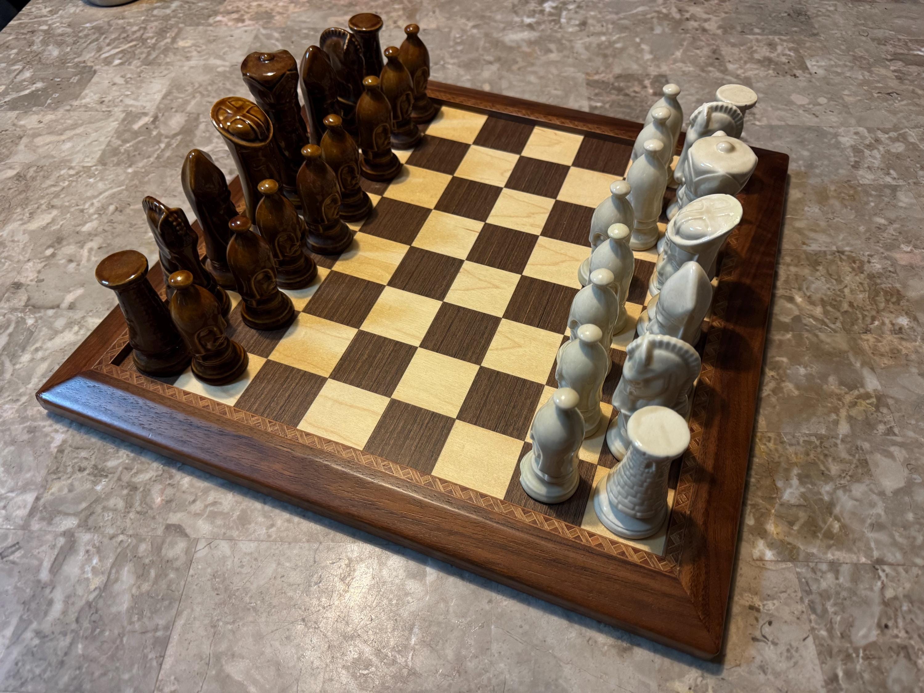 Ceramic chess set - Etsy 日本