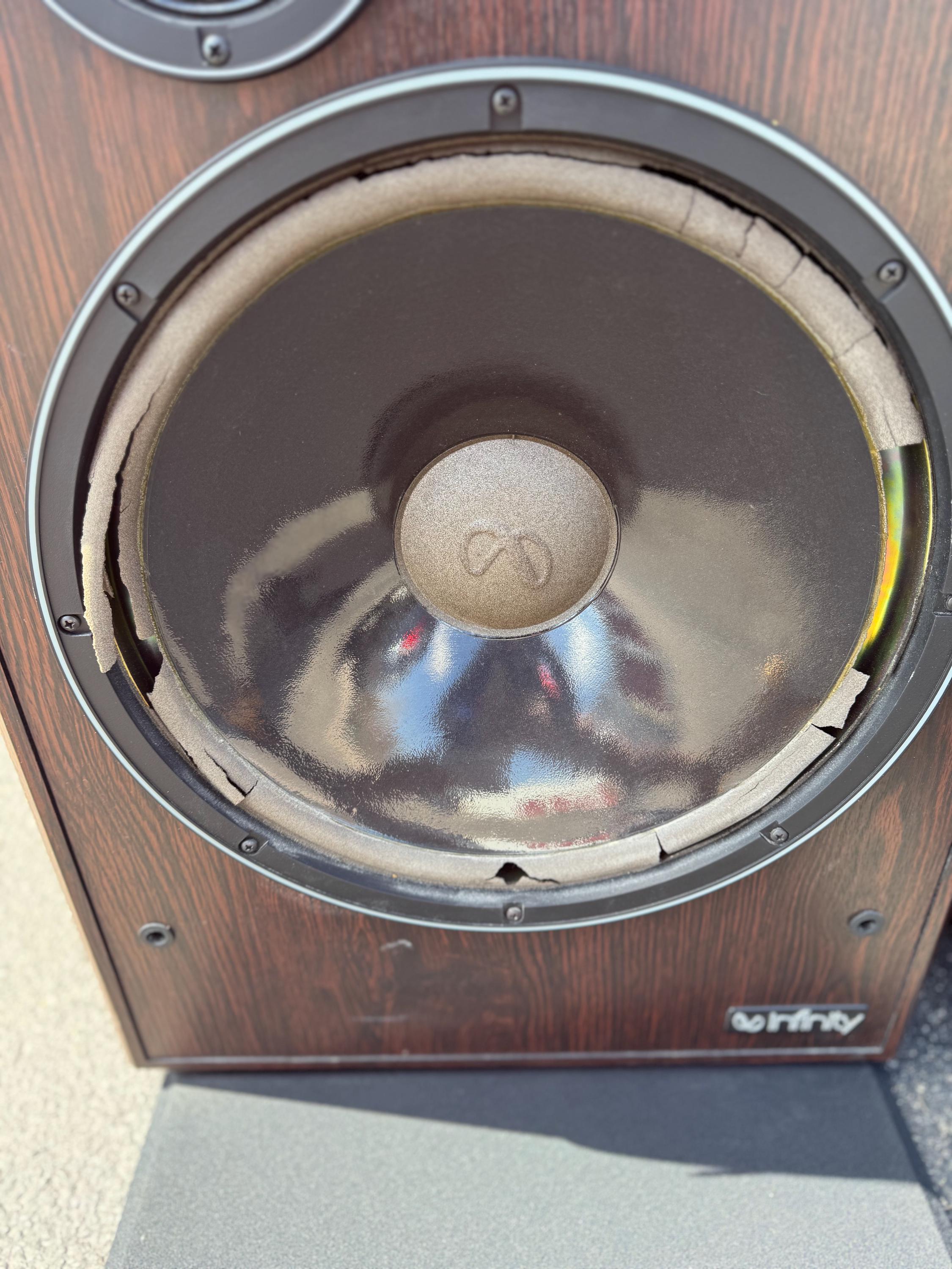 Infinity Studio Monitor 150 3-way 300W Floor Speakers 15" Woofer ...