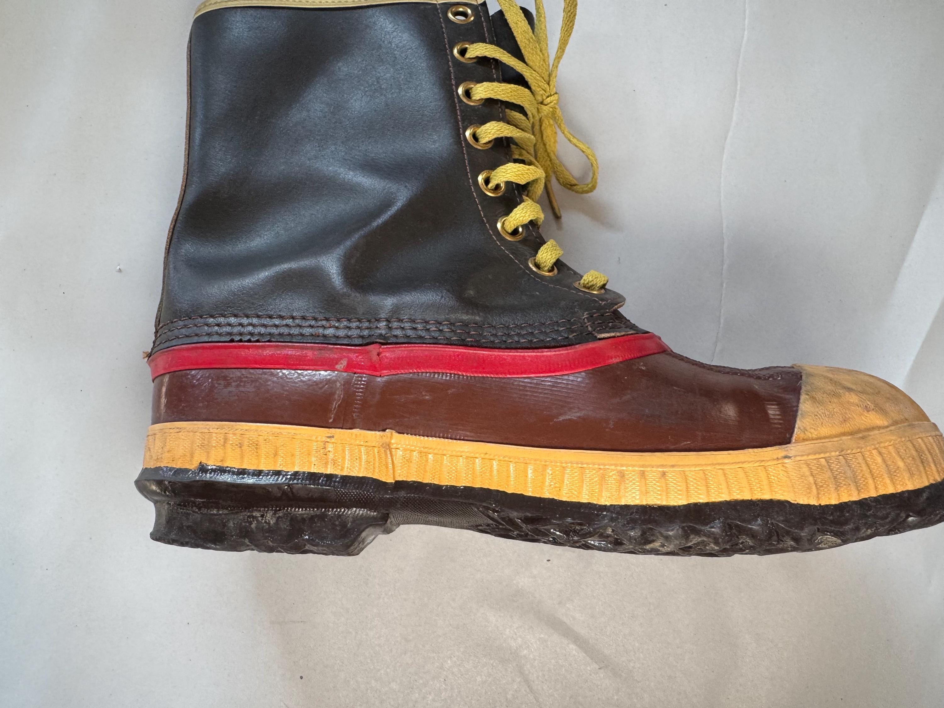 Vintage Sorel Kaufman Sentry Steel Toe Made in Canada Boots 