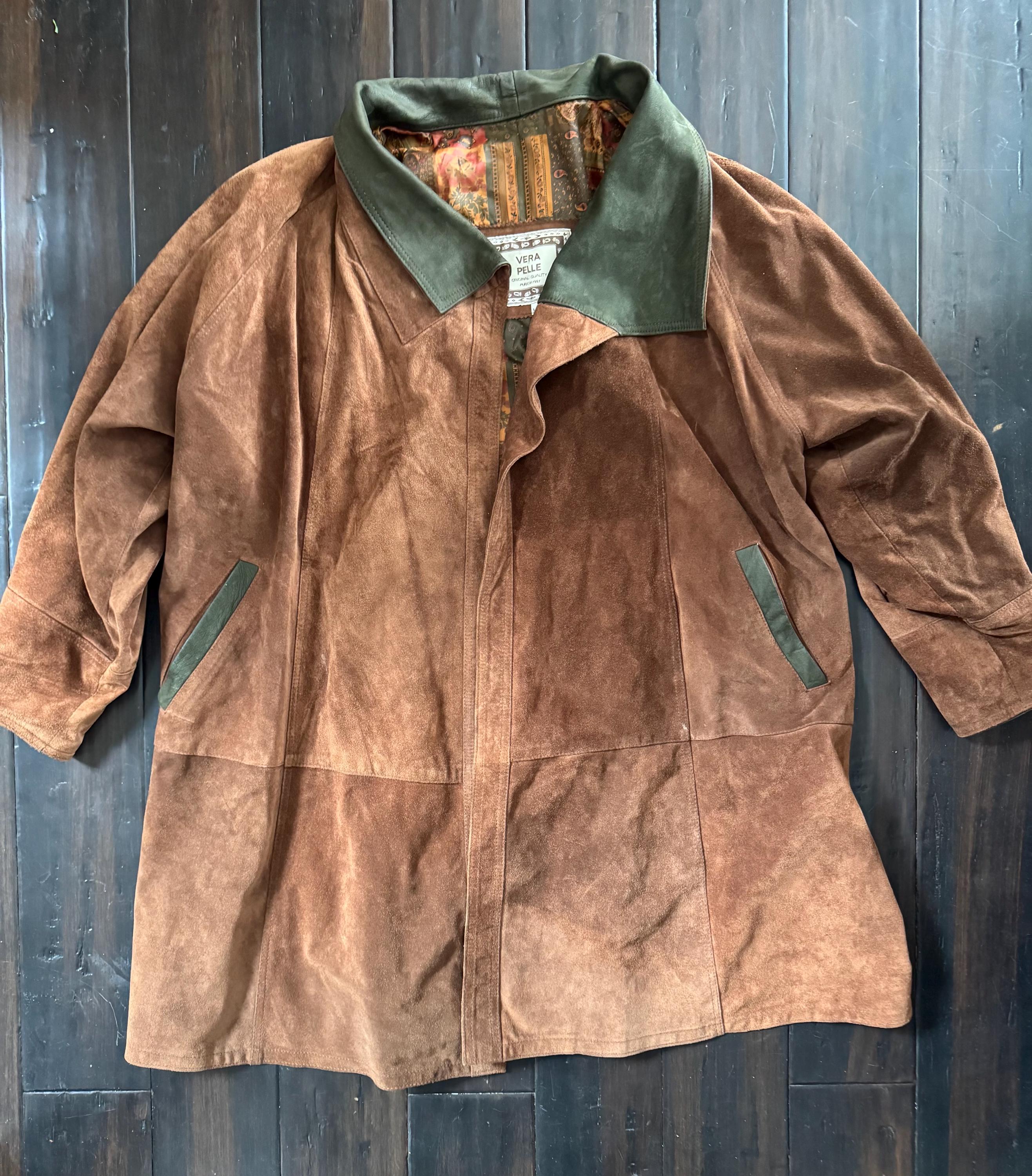 Vintage Italian Suede Jackets - Etsy