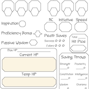 Dungeons and Dragons 5e Campaign Journal | Digital Character Log | D&D 5e Adventure Tracker | Printable PDF for RPG Players | Ink saver