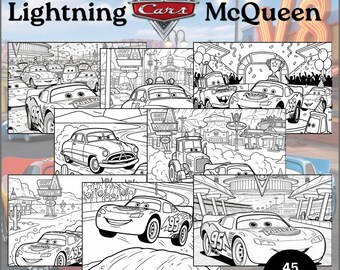 カーズ Art Of Disney 世界に一枚 スケッチ マックイーン 絵画 Disney - カーズ Art Of Disney 世界に一枚 スケッチ マックイーン