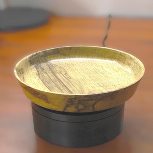 Figured Black Limba Bowl - Variety of colors and patterns, great gift or home decor item