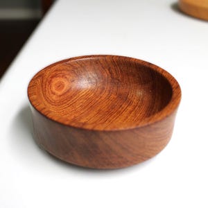 Handcrafted Bubinga Bowl - One of a kind home decor, great for gifting