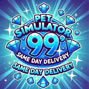 SALE! | 1B PS99 Gems | Pet simulator 99 Gems | Same day delivery