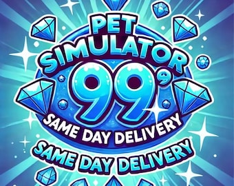 CHEAPER! | 1B PS99 Gems | Pet simulator 99 Gems | Same day delivery
