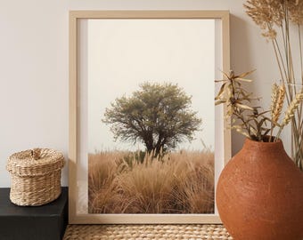 Vintage Tree Art Print: Botanical Nature Illustration (Digital Download)