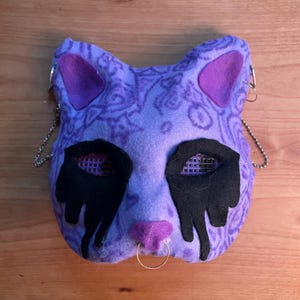Therian Punk Artsy Cat Mask