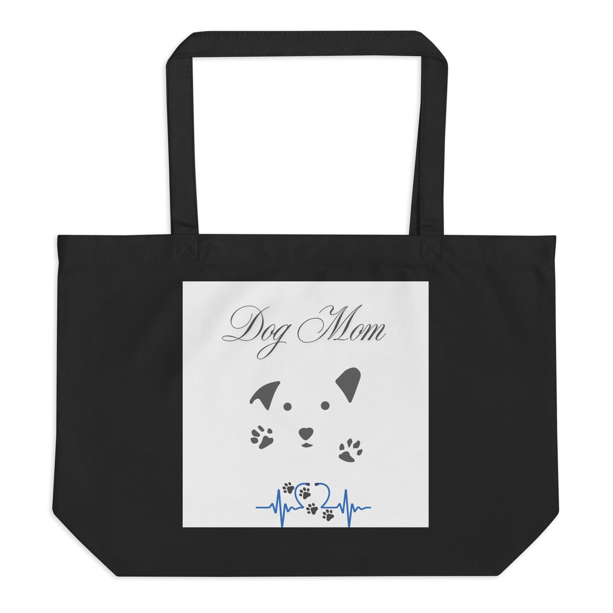 Likjad Hund-Mama-Tasche – Stylische Make-up-Tasche Aus Leinen Mit Metall-Reißverschluss