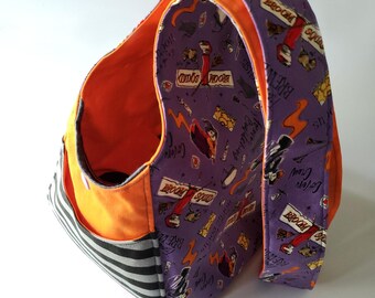 Hocus Pocus Sling Bag | Halloween Witch Sanderson Sisters | Daily Carry Shoulder Bag Festival Bag Handbag Purse | Made Under Moonlight