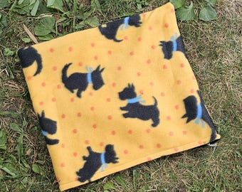 Pet Snuggle Sack Blanket | For Cats, Dogs Other Small Pets | Fleece Hiding Pouch | Choose From Multiple Ready to Ship | Made Under Moonlight