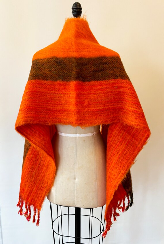 Vintage 1960s 1970s Woven Mohair Scarf by Eeva Re… - image 6