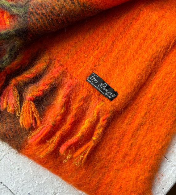 Vintage 1960s 1970s Woven Mohair Scarf by Eeva Re… - image 10