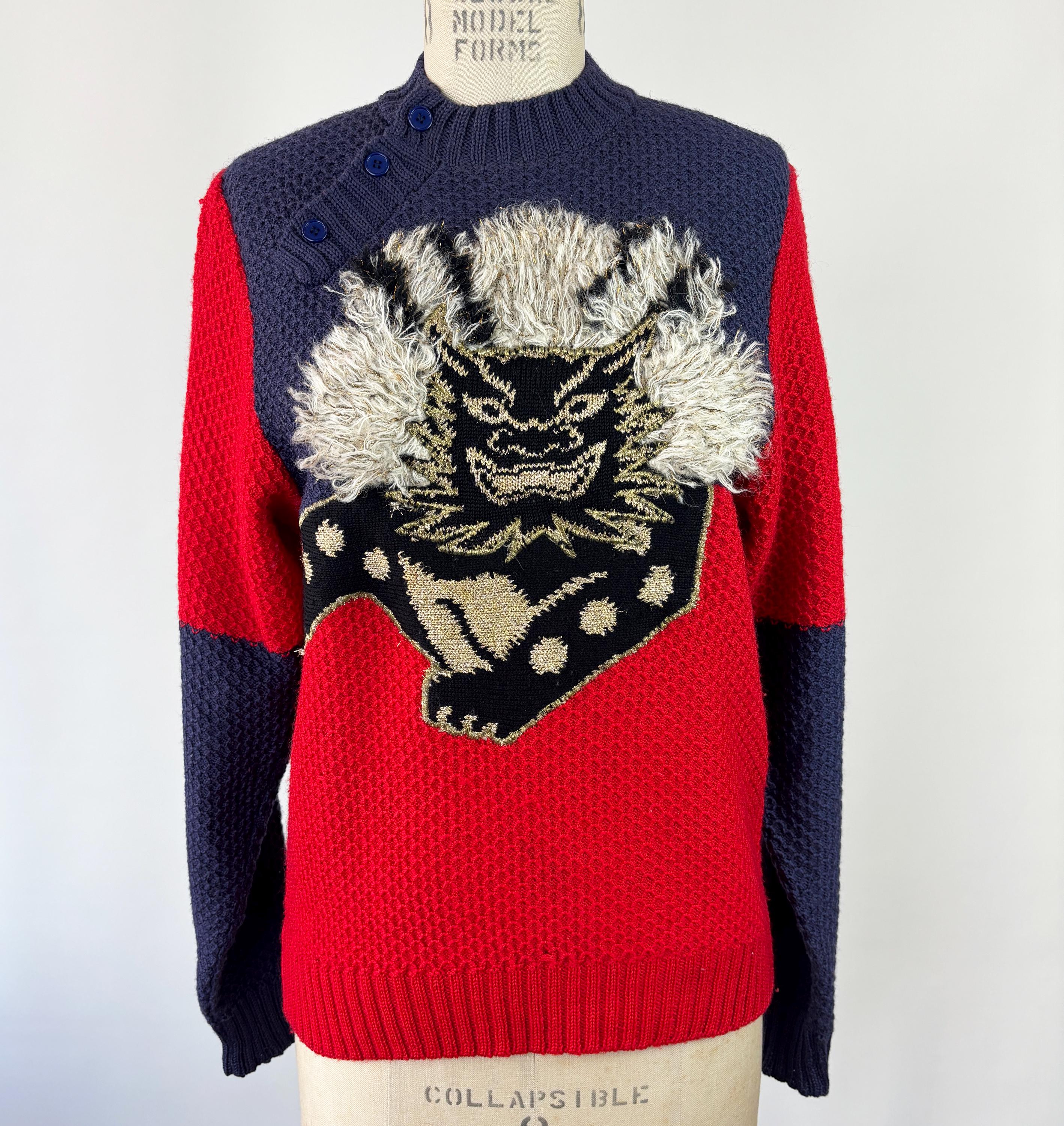 Kansai Yamamoto Sweater - Etsy