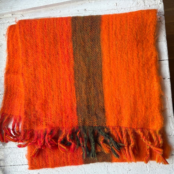 Vintage 1960s 1970s Woven Mohair Scarf by Eeva Re… - image 3