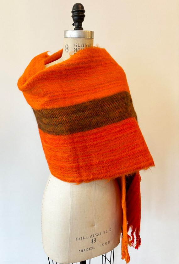 Vintage 1960s 1970s Woven Mohair Scarf by Eeva Re… - image 7