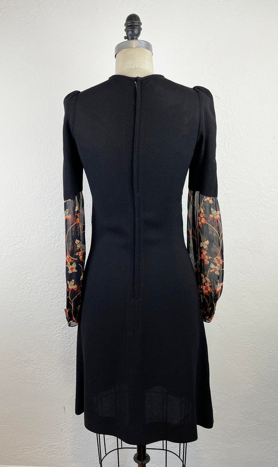 Vintage Late 1960s Designer Dress Radley London/6… - image 10