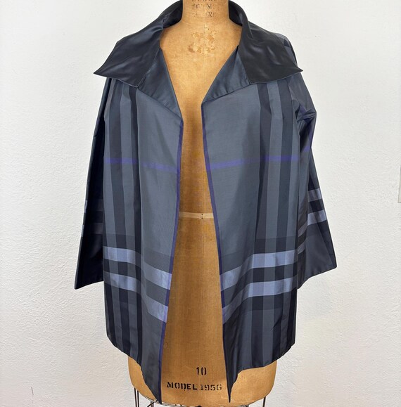 Future Vintage Burberry London Silk Taffeta Exploded Check