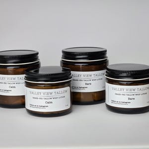 Whipped Tallow Moisturizer - Grass-fed, Handmade