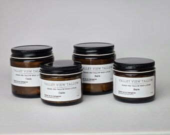 Whipped Tallow Moisturizer - Grass-fed, Handmade