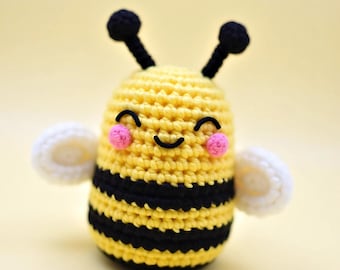 Bumblebee Bee Crochet Pattern - Handmade Amigurumi Toy Design