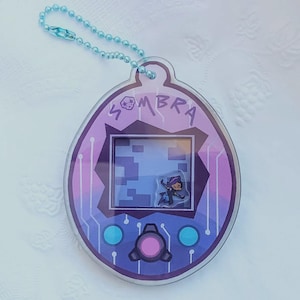Overwatch 2 Sombra Tamagotchi Shaker Keychain