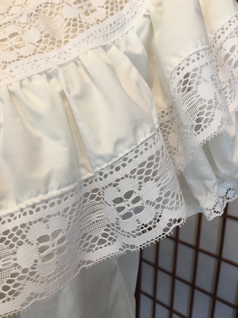 1970s Mexican Ruffle Blouse