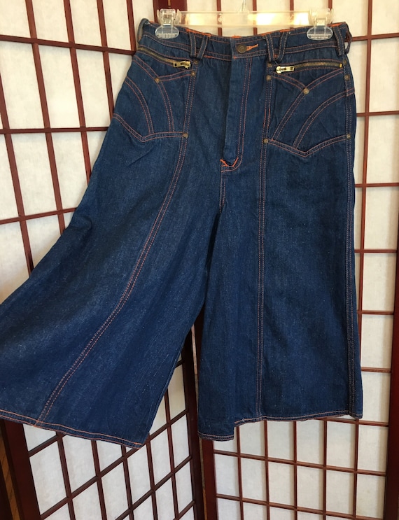 1970s high waisted jeans