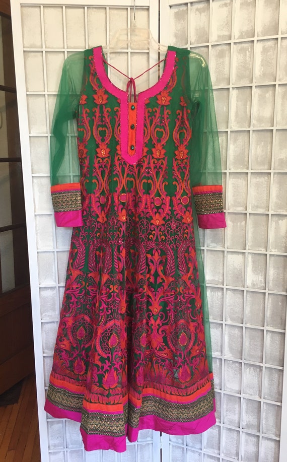 1970s Embroidered Indian Banjara Dress