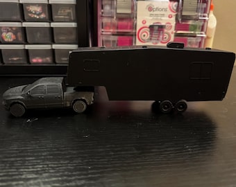3D printed camper and trailer