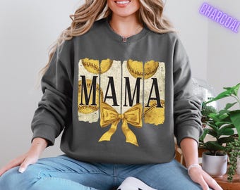 Cute Softball Mama Shirt, Mothers Day Gift For Softball Mom, Gift For Softball Lover Mom Shirt, Mothers Day Shirt, Softball Season Mom Shirt