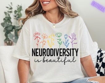 Autism Awareness Shirt, Neurodiversity Shirt, Autistic Pride Shirt, Autism Mom Shirt, Autism Shirt,Rainbow Neurodiversity Shirt,Puzzle Shirt