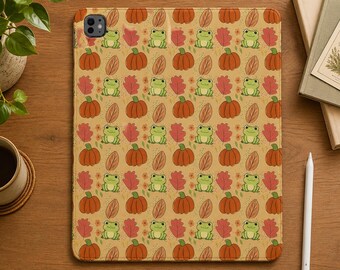秋柄iPadケース、iPad Proケース、レザーiPadケース