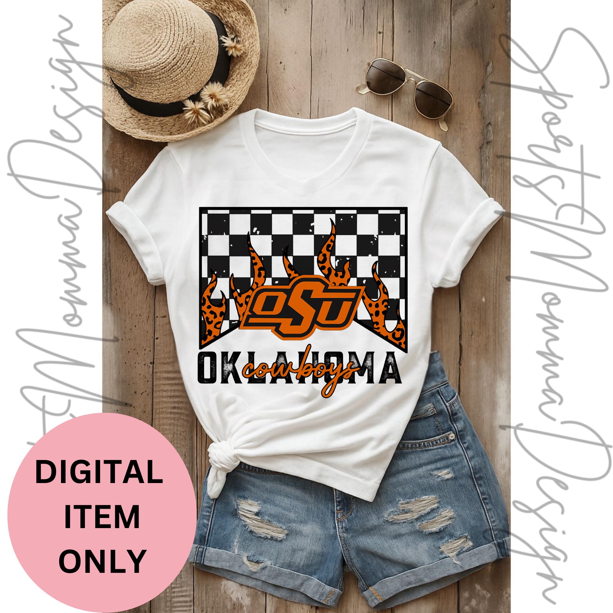Oklahoma State University Gartenflagge – 100% Polyester, 48x30 Cm, Doppelseitig & Wetterfest