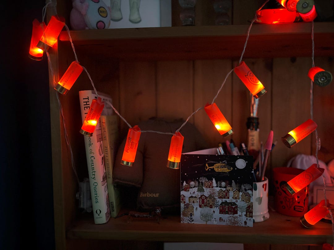 Shotgun Shell Fairy Lights - Etsy UK