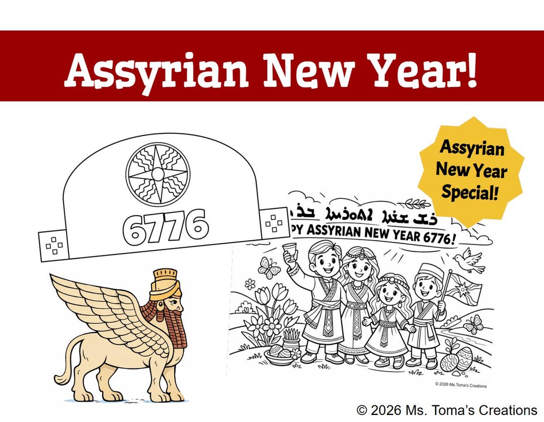Assyrian New Year! 6776 - Etsy UK