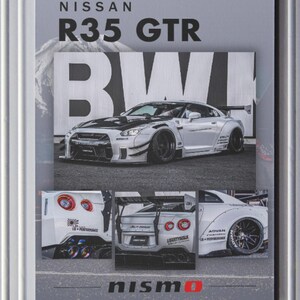 Nissan R35 GTR Poster | JDM Poster - Etsy