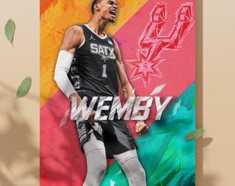 Wembanyama Poster | NBA Poster