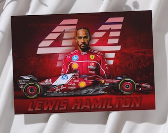 Lewis Hamilton Poster | F1 Poster