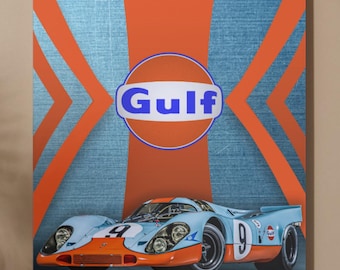 Porsche 917 Digitaldruck | Auto Poster