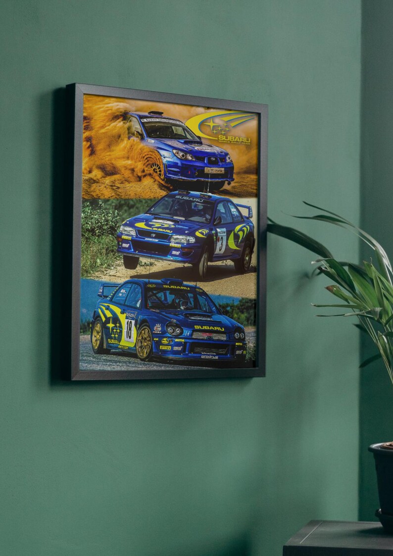 Subaru WRX Rally Poster | JDM Poster - Etsy