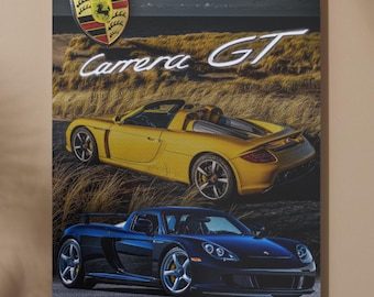 Porsche Carrera GT Poster | Car Poster