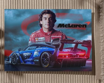 McLaren Senna Digital Print | Car Poster