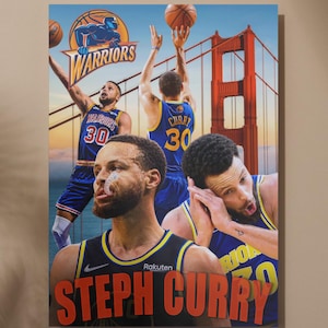 Steph Curry Digital Print | NBA Poster