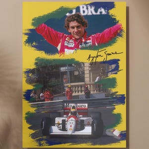 Ayrton Senna Poster | F1 Poster