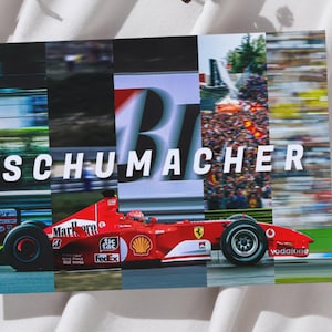 Michael Schumacher Digital Print | F1 Poster