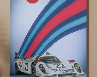 Porsche Racing Digital Druck | Rennsport Poster